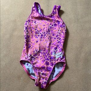 LIMITED EDITION: NASTIA GK Pink and Purple gymnastic leotard - CS